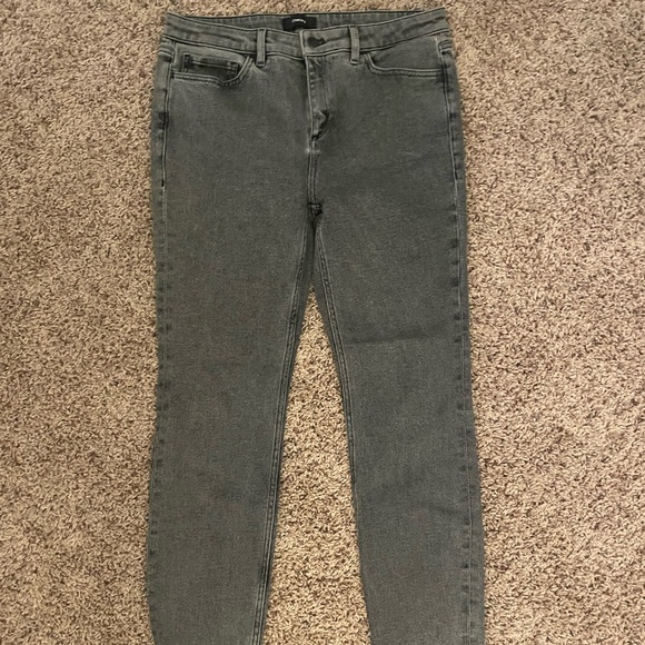 Theory Black Light Wash Jeans - Picture 2 of 5